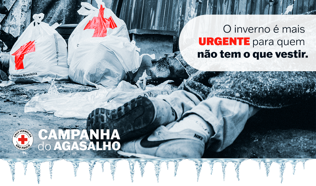 Começou a Campanha do Agasalho 2024 da Cruz Vermelha São Paulo